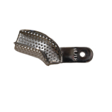 Fém, peremes, perforált feles kanál, Up L/Low R, 30