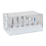 Univerzális szilikon polírozó szet kompozitokhoz, 12db