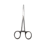 Hemostat Halstead-Mosquito, egyenes, fogazott