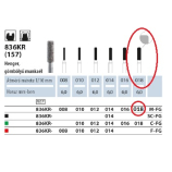 5db gyémánt fúró, kerekített végű, FG, 018