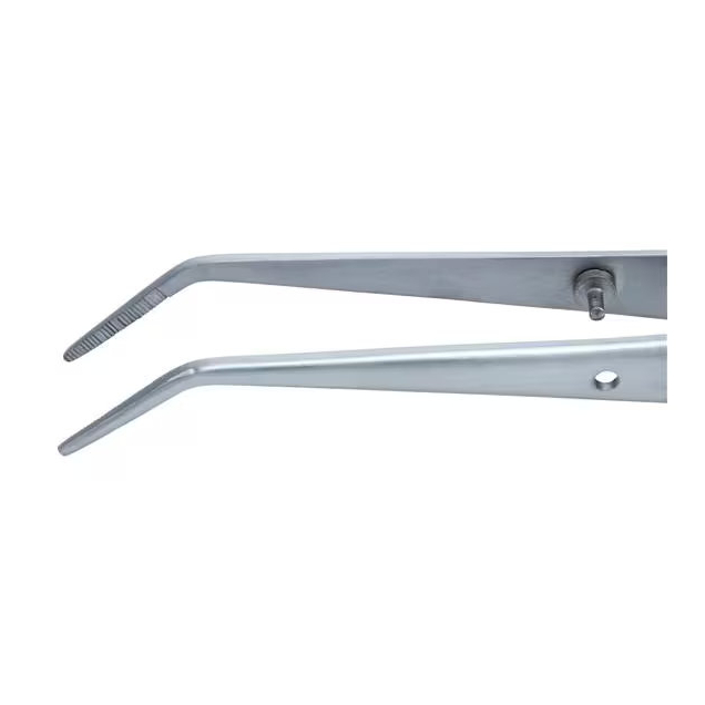 College fogászati ​​csipesz, hosszú hegy(16mm), bordázott, 15cm