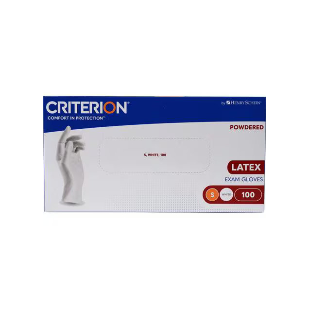 Prémium enyhén púderes latex vizsgálókesztyű, S, 100db