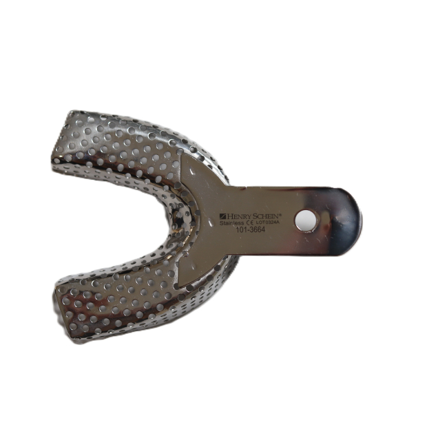 Fém, peremes, perforált kanál, alsó, L (20)