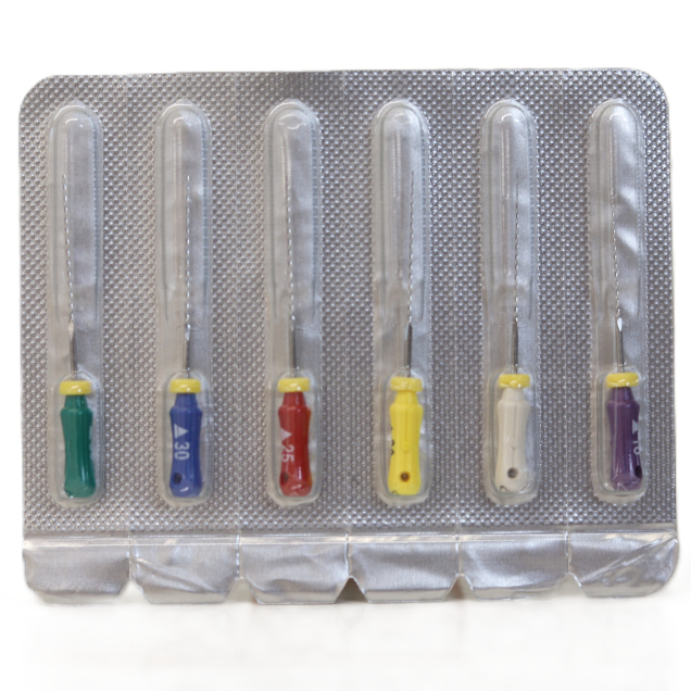 HS Maxima® Reamers 25mm, 010 – 035 sorozat , 6db