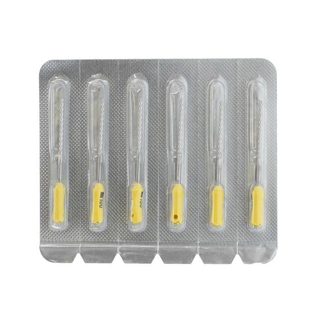 HS Maxima® K-Files 25mm , 100 sárga, 6db