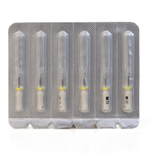 HS Maxima® K-Files 25mm , 015 fehér, 6db