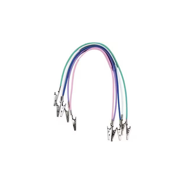 Szilikon nyálkendő csipesz, 5 darabos csomag