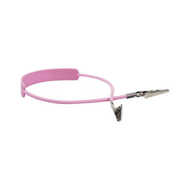 Szilikon nyálkendő csipesz, pink