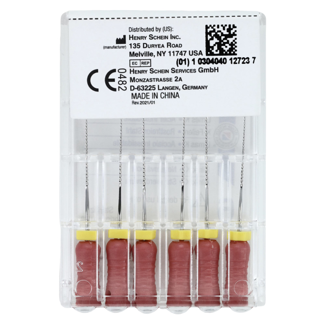 HS-Endoflex K-Files 25 mm,  006, pink, 6db