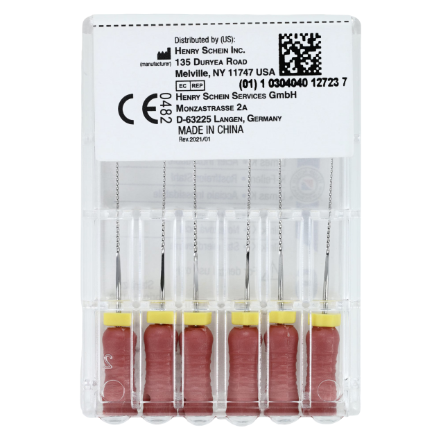 HS-Endoflex K-Files 25 mm,  006, pink, 6db