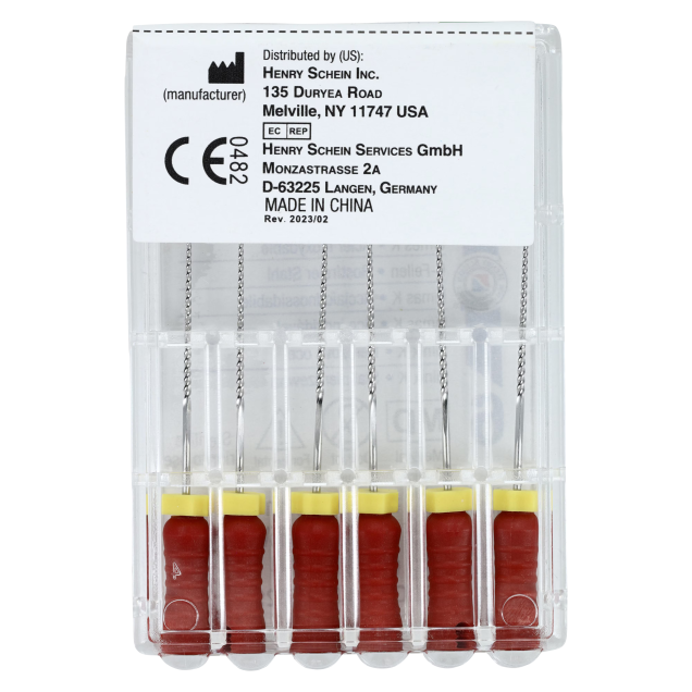 HS-Endoflex K-Files 25 mm,  025, piros, 6db