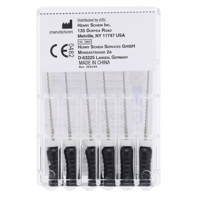 HS-Endoflex Hedstrom 21mm, 040, fekete, 6db