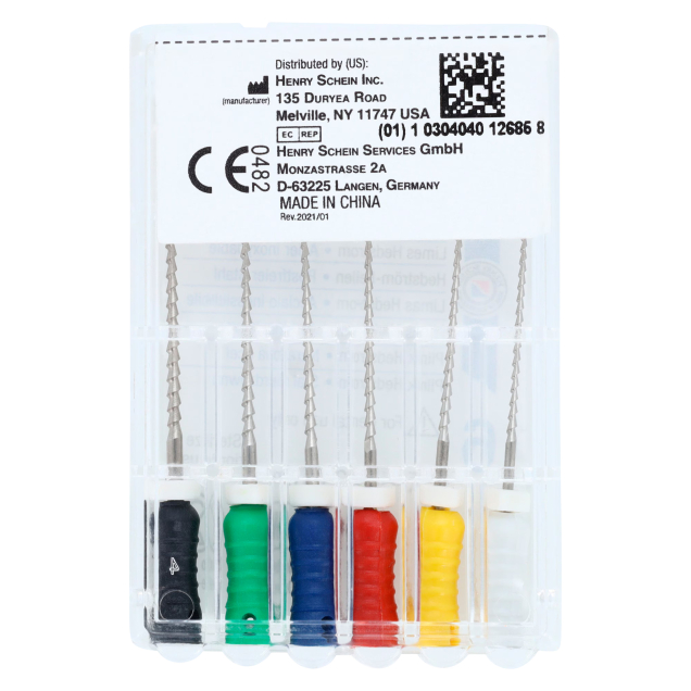 HS-Endoflex Hedstrom 21mm, 045 - 080, 6db