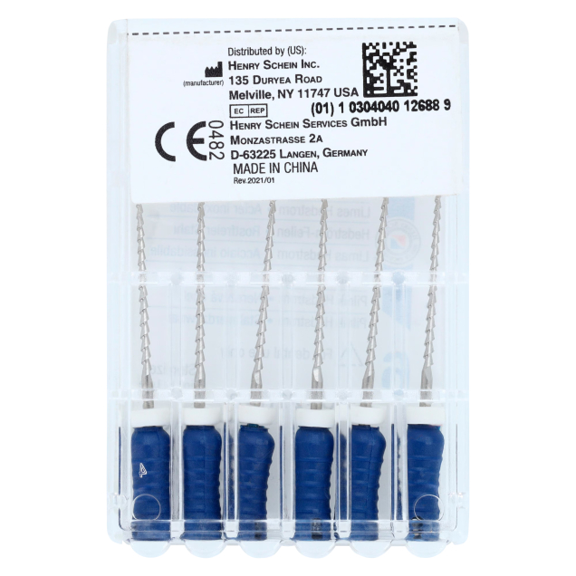 HS-Endoflex Hedstrom 21mm, 060, kék, 6db