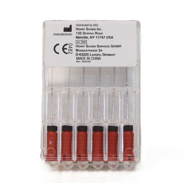 HS-Endoflex K-Files 31mm, 025, piros, 6db