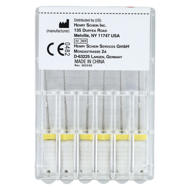 HS-Endoflex Hedstrom 25mm, 015, fehér, 6db