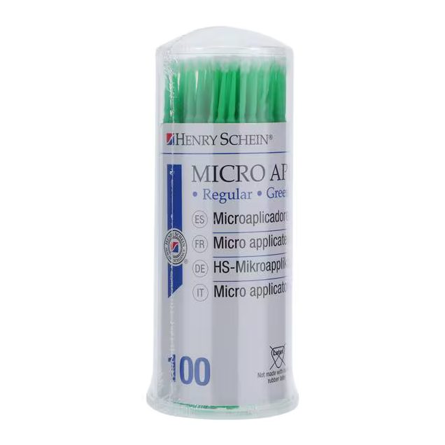 HS10 Mikro applikátor, 100db, normál, zöld