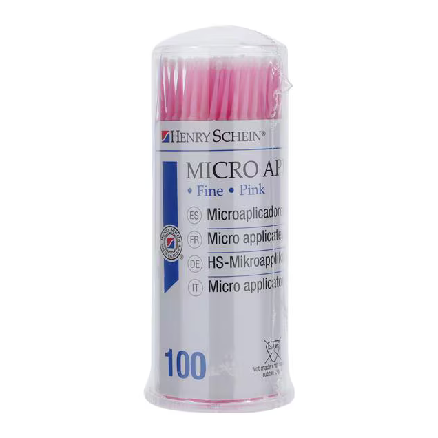 HS10 Mikro applikátor, 100db, fine, pink
