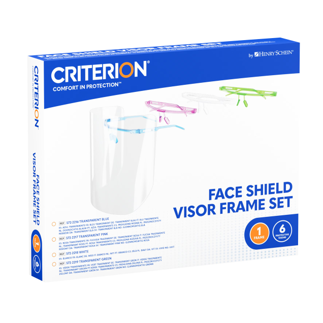 Arcvédő keret 6 pótlappal, pink