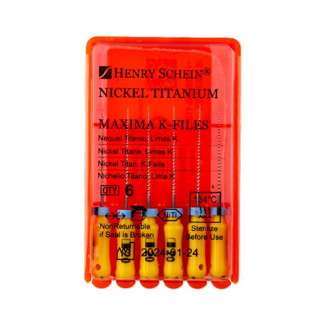 HS NiTi gépi File 21mm, 020 sárga 