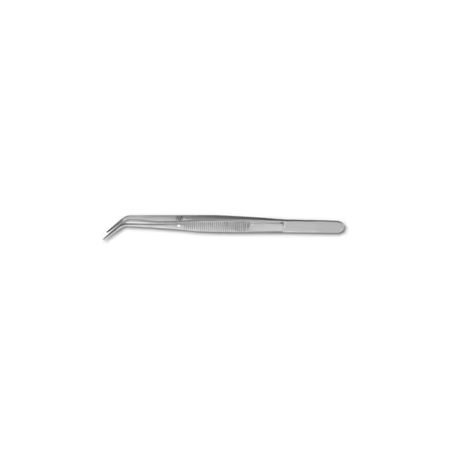 College fogászati ​​csipesz, rövid hegy(12mm), bordázott, 15cm