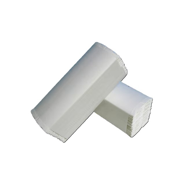 2 rétegű papírtörlő, újrahasznosított papírból C-hajtogatott, 25 x 31 cm