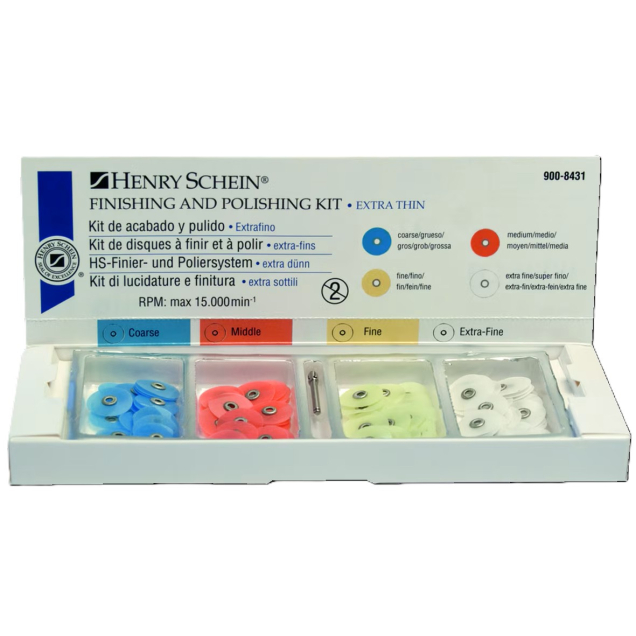 Extra vékony Finishing and Polishing korong szet, Ø 10 mm