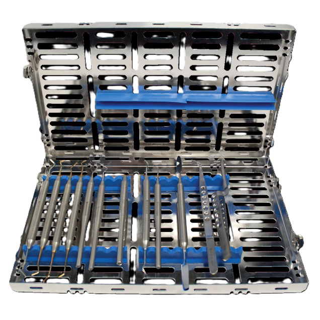 Kazettás műszer tálca, 16