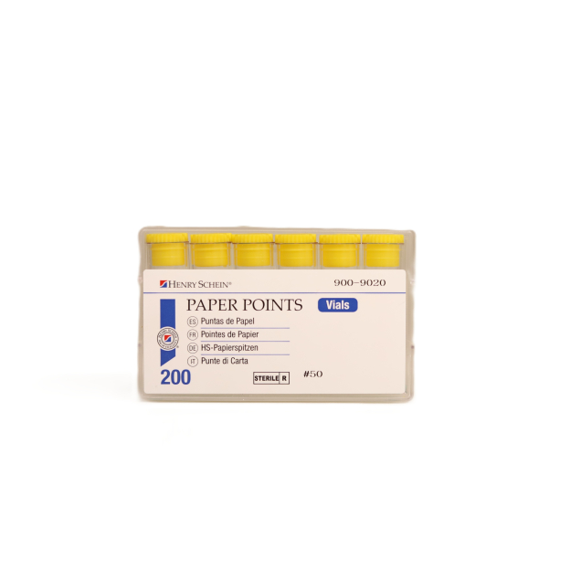 HS Papirpoén fiolában, 200db, 050 sárga