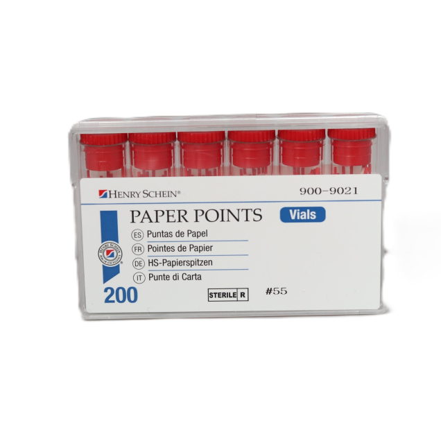 HS Papirpoén fiolában, 200db, 055 piros