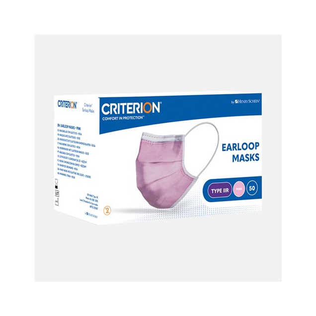 Maxima® gumis arcmaszk, pink, 50db