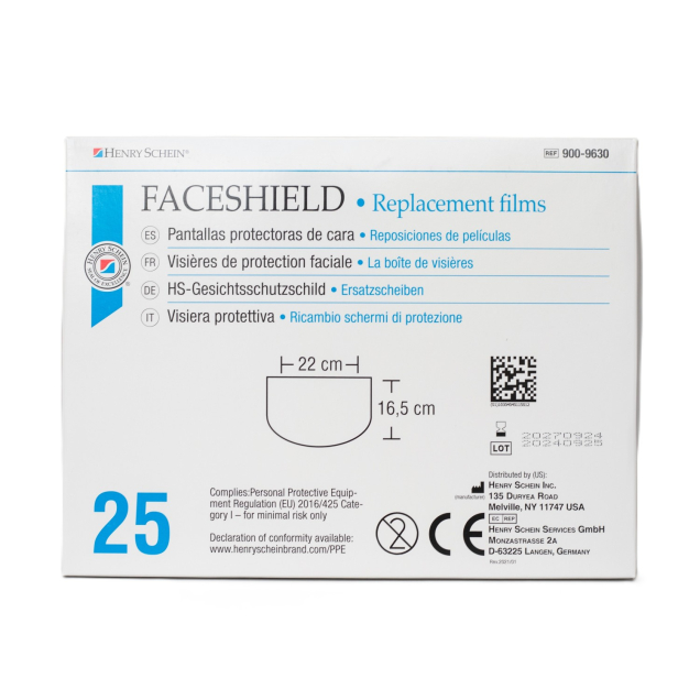 Arcvédő védőszemüveg utántöltő csomag