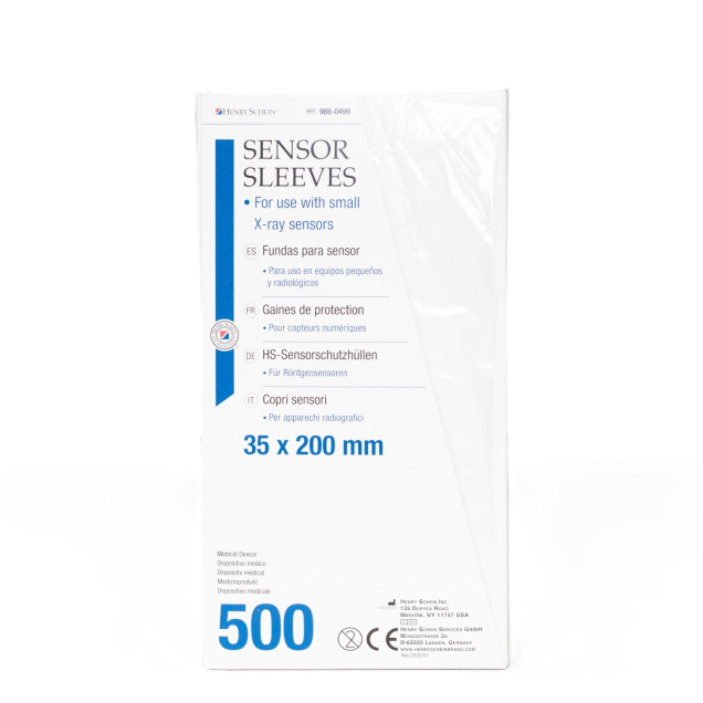 Eldobható védőhüvelyek röntgenszenzorhoz, 2 (35 x 200 mm) 500db