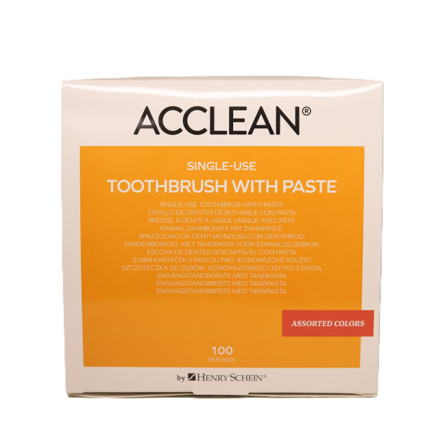 Egyszerhasználatos fogkefék fogkrémmel, 100db
