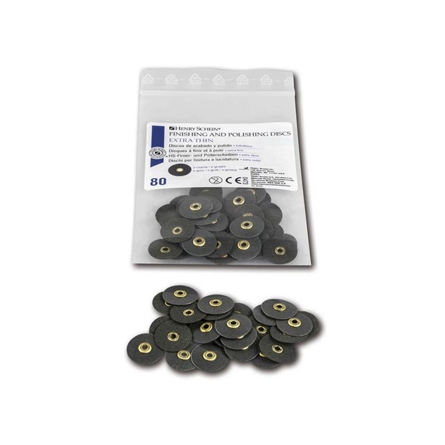 Extra vékony Fi/Po korong, Ø 10 mm, fekete, extra durva, 80 db