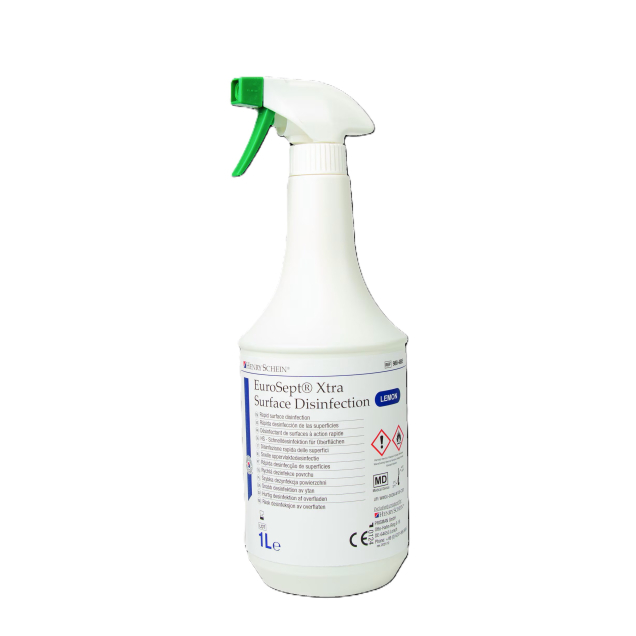 EuroSept® Xtra felületfertőtlenítő, 1L spray, citrom