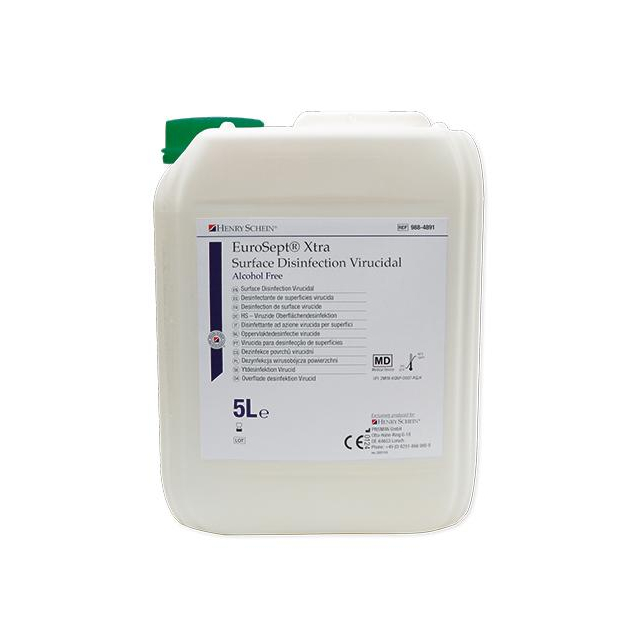 EuroSept® Xtra felületfertőtlenítő vírusölő alkohol mentes, 5L