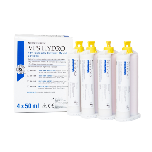 VPS Hydro A-silicone Regular Body, 4x50ml