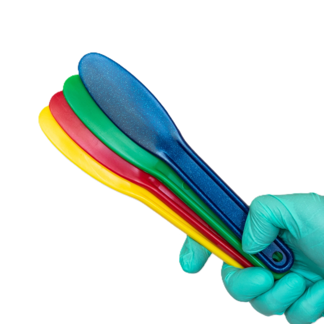 Műanyag alginát spatula, kék