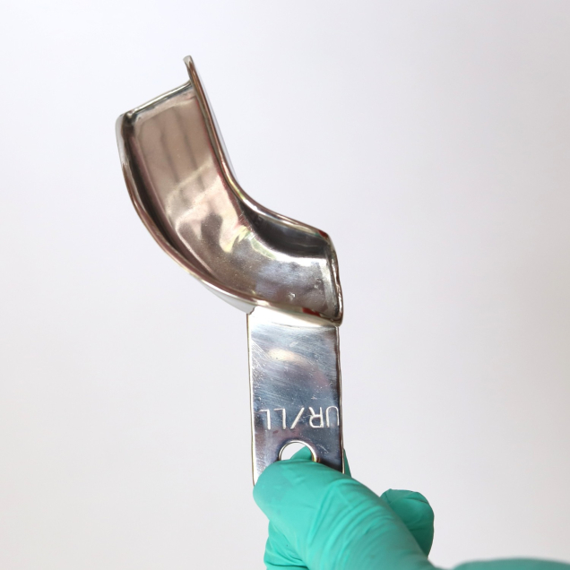 Fém, peremes, sima feles kanál, Up L/Low R, 130