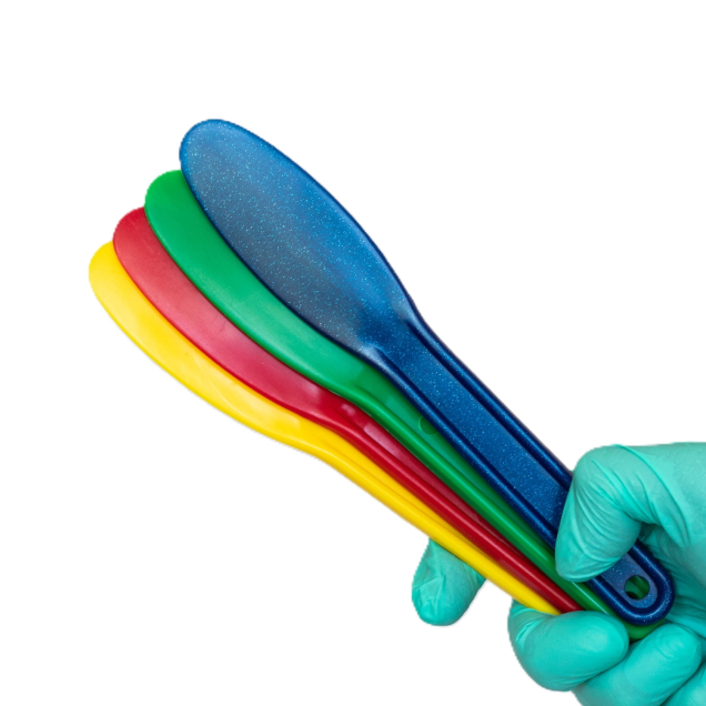 Műanyag alginát spatula, sárga