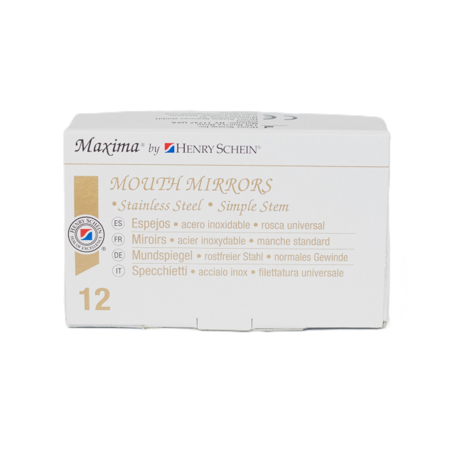 Maxima® tükörszem, sík, 4-es, 12db