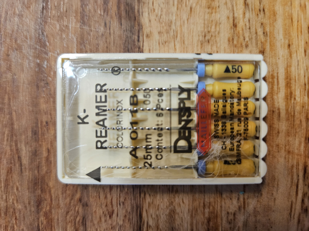 K-reamer 25mm 50 gyökértű