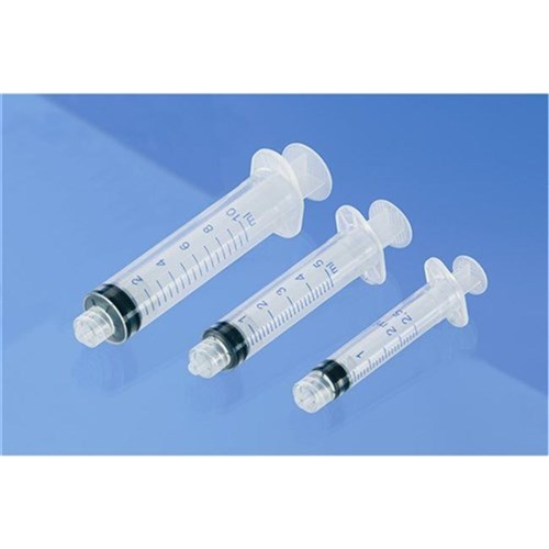 Eldobható fecskendő Luer Lock-csatlakozással, 100db, 5ml