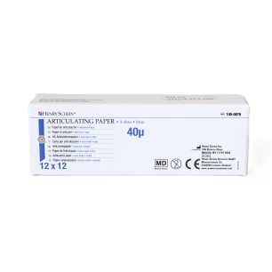 Artikulációs papír, 40 μ, kék, 12x12 lap.