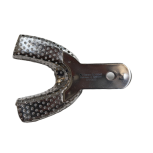 Fém, peremes, perforált kanál, alsó, M (21)