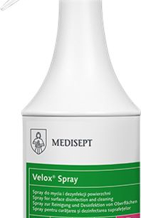 Velox Spray-Tea Tonic 1L fogászati felületfertőtlenítő folyadék szórófejjel