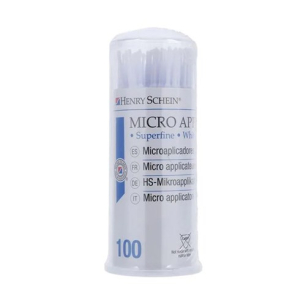 Henry Schein10 Mikro applikátor, 100db, superfine, fehér
