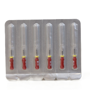 HS Maxima® K-Files 25mm , 025 piros, 6db