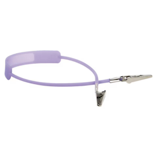 Szilikon nyálkendő csipesz, lila